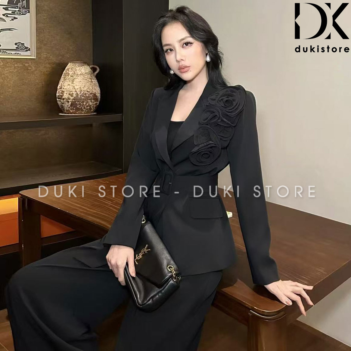 bộ vest nữ 1 cúc quần ống rộng màu đen đai thiết kế cao cấp bo-vest-nu-1-cuc-quan-ong-rong-mau-den-dai-thiet-ke-cao-cap-DKU0103-3.jpg